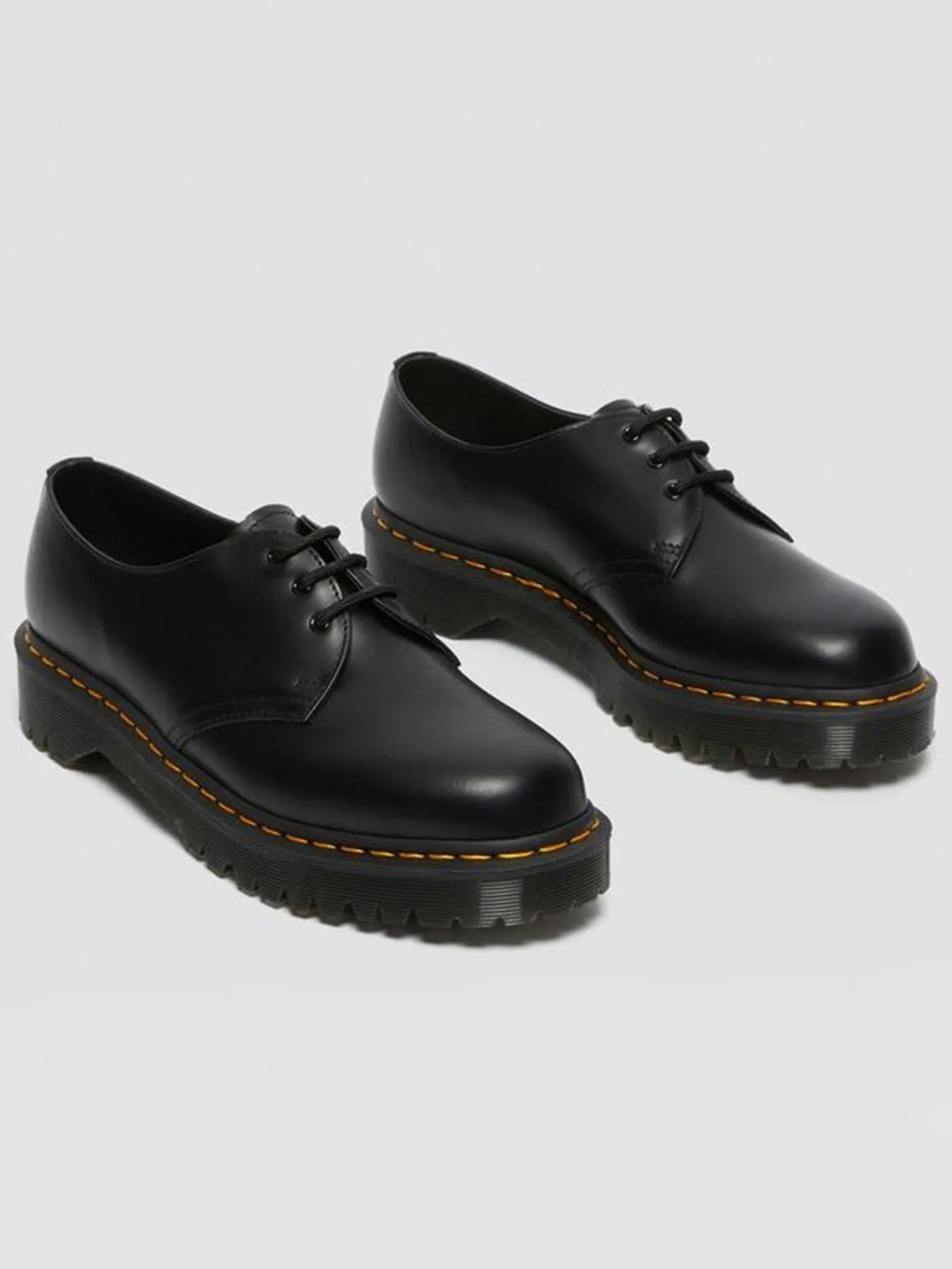 1461 Bex Smooth Black Shoes