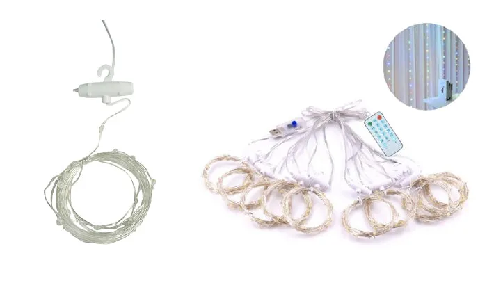 3 x 3-m USB Music Sound Control String Light