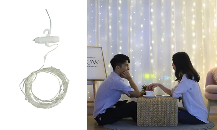 3 x 3-m USB Music Sound Control String Light