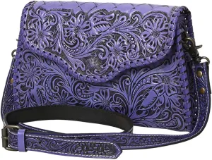 American Darling Clutch Hand Tooled Genuine Leather Western Women Bag Handbag Purse | Leather Clutch Bag | Clutch Purses for Women | Cute Clutch Bag | Clutch Purse