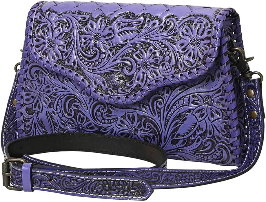 American Darling Clutch Hand Tooled Genuine Leather Western Women Bag Handbag Purse | Leather Clutch Bag | Clutch Purses for Women | Cute Clutch Bag | Clutch Purse