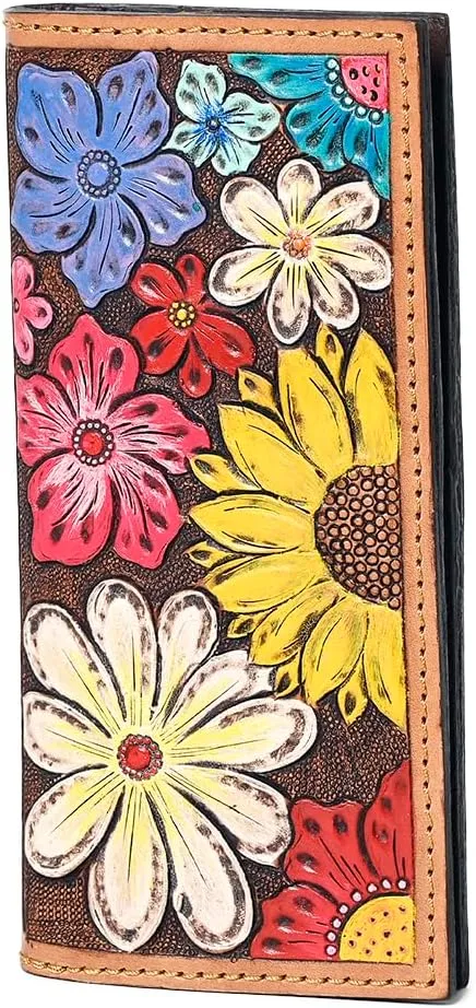 American Darling Clutch Hand Tooled Genuine Leather Western Women Bag Handbag Purse | Leather Clutch Bag | Clutch Purses for Women | Cute Clutch Bag | Clutch Purse