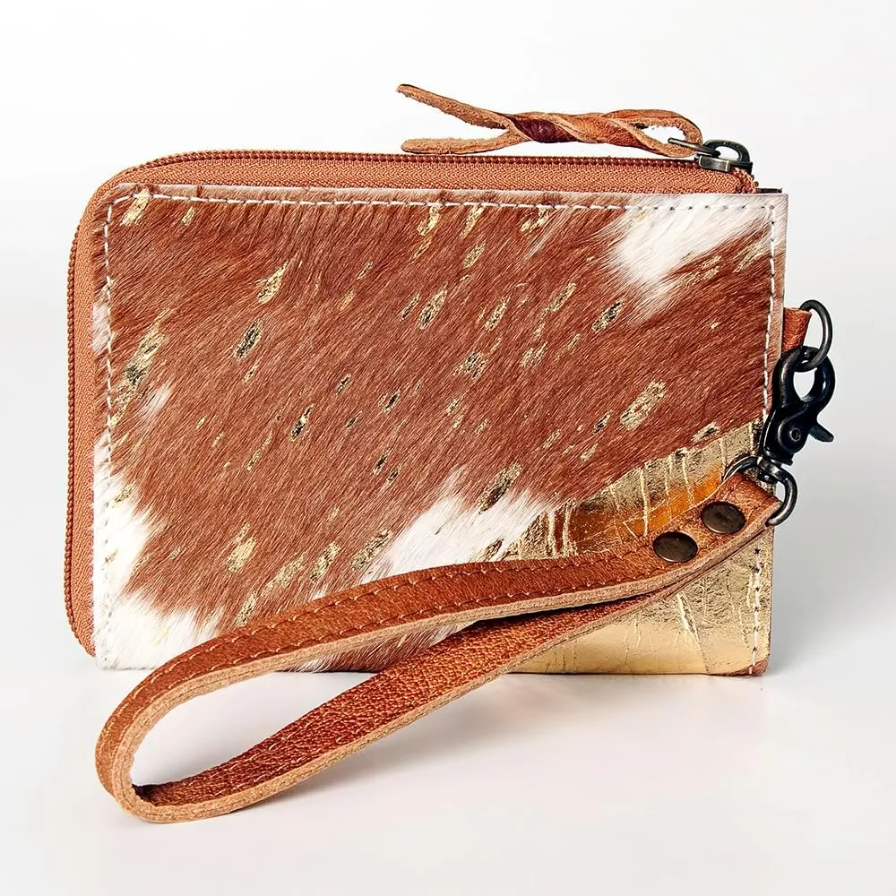 American Darling Hair On Genuine Leather Women Bag Western Handbag Purse