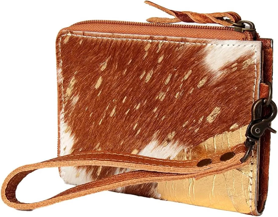 American Darling Hair On Genuine Leather Women Bag Western Handbag Purse