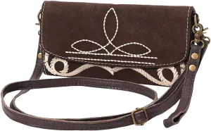 American Darling Suede Bag Genuine Leather Clutch Bag