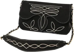 American Darling Suede Bag Genuine Leather Clutch Bag