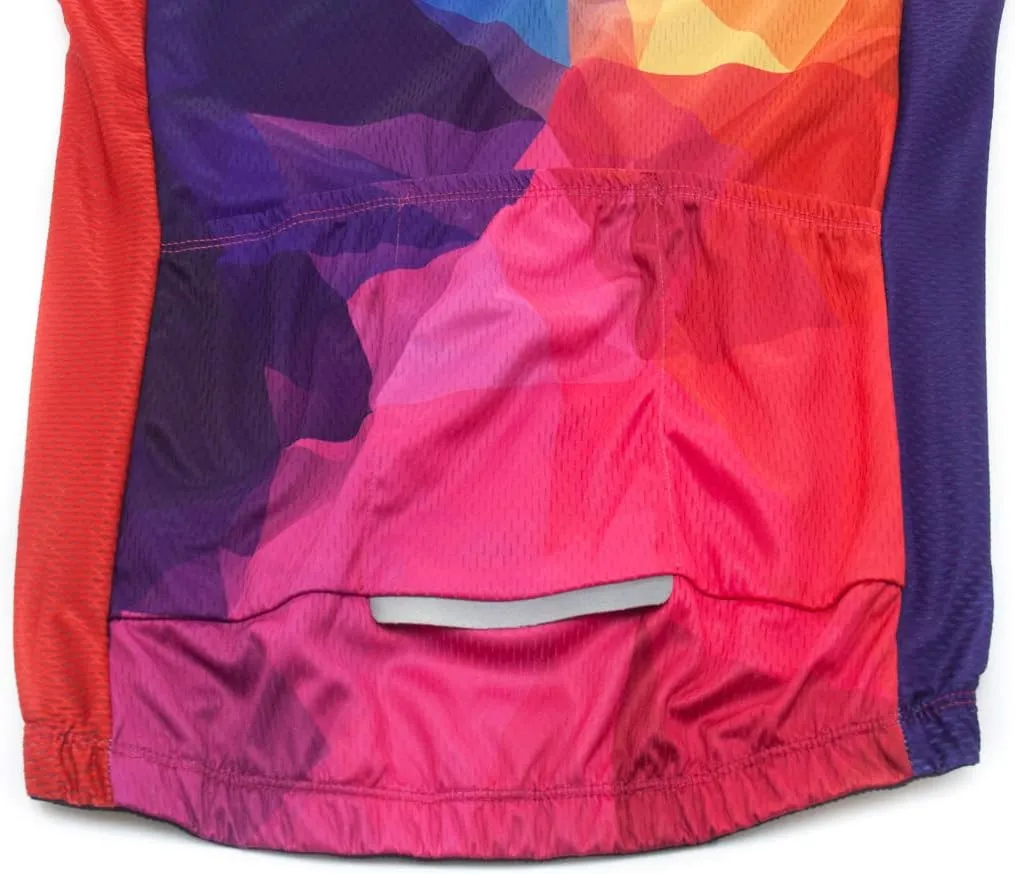 Aogda Sleeveless Cycling Jerseys Women Bike Tops Team Biking Shirts Bicycle Vests Clothing