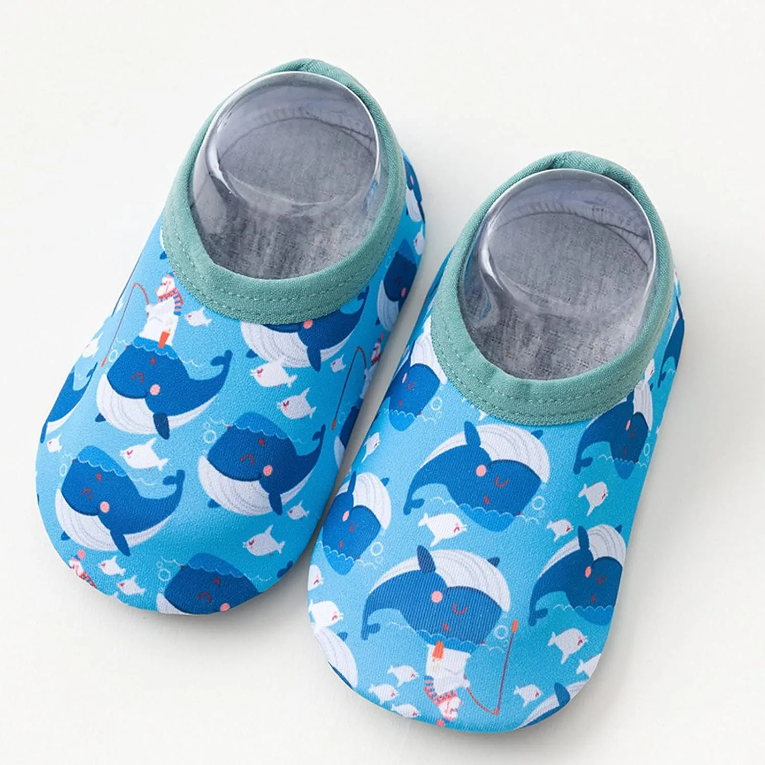 Baby Sock Shoes Water Shoes Baby Kids Socks Barefoot Shoes Swim Cartoon Non-Slip Girls Boys Baby Shoes White Shoes B