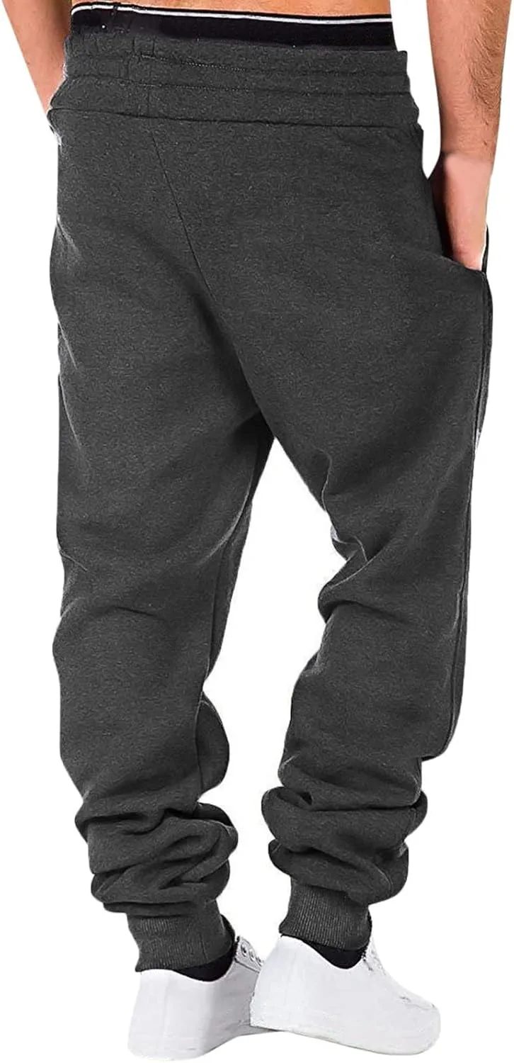 Big and Tall Cargo Pants for Men Sweatpants for Men Pant Mens Sweatpants Mens Sweatpants Fleece Large Size Sweatpants