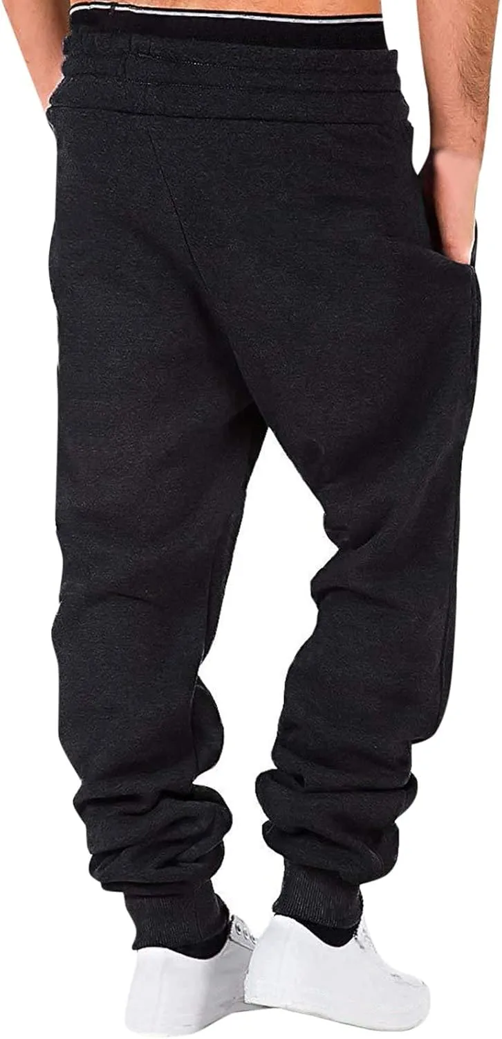 Big and Tall Cargo Pants for Men Sweatpants for Men Pant Mens Sweatpants Mens Sweatpants Fleece Large Size Sweatpants