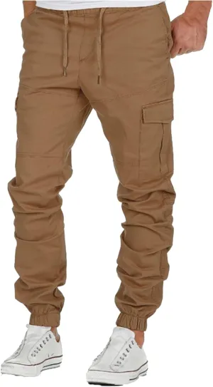 Big and Tall Cargo Pants for Men Sweatpants for Men Sweatpants for Men with Pockets Men Sweatpants Men's Basic Active