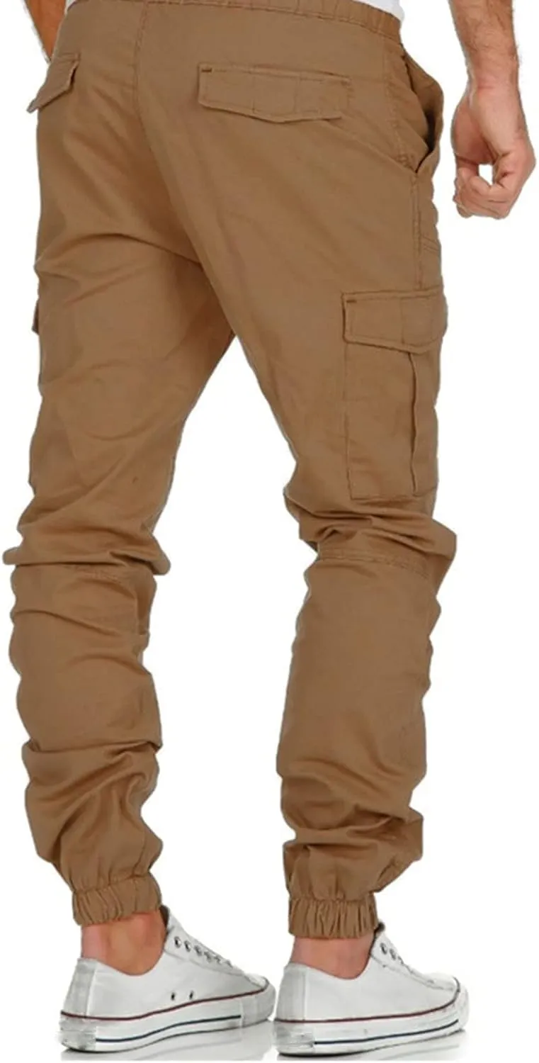 Big and Tall Cargo Pants for Men Sweatpants for Men Sweatpants for Men with Pockets Men Sweatpants Men's Basic Active