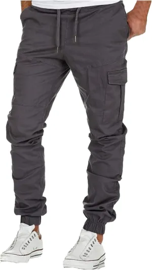 Big and Tall Cargo Pants for Men Sweatpants for Men Sweatpants for Men with Pockets Men Sweatpants Men's Basic Active