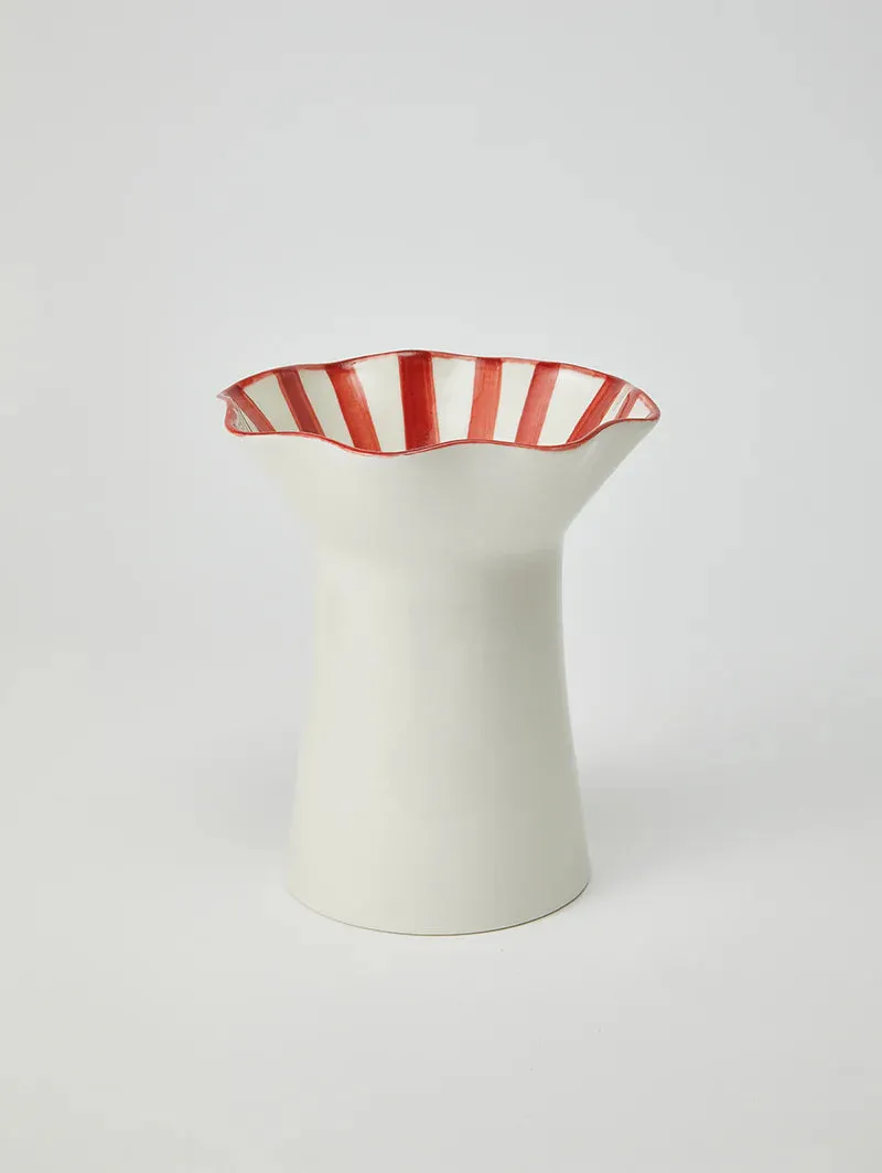 Blossom Tall Red Vase