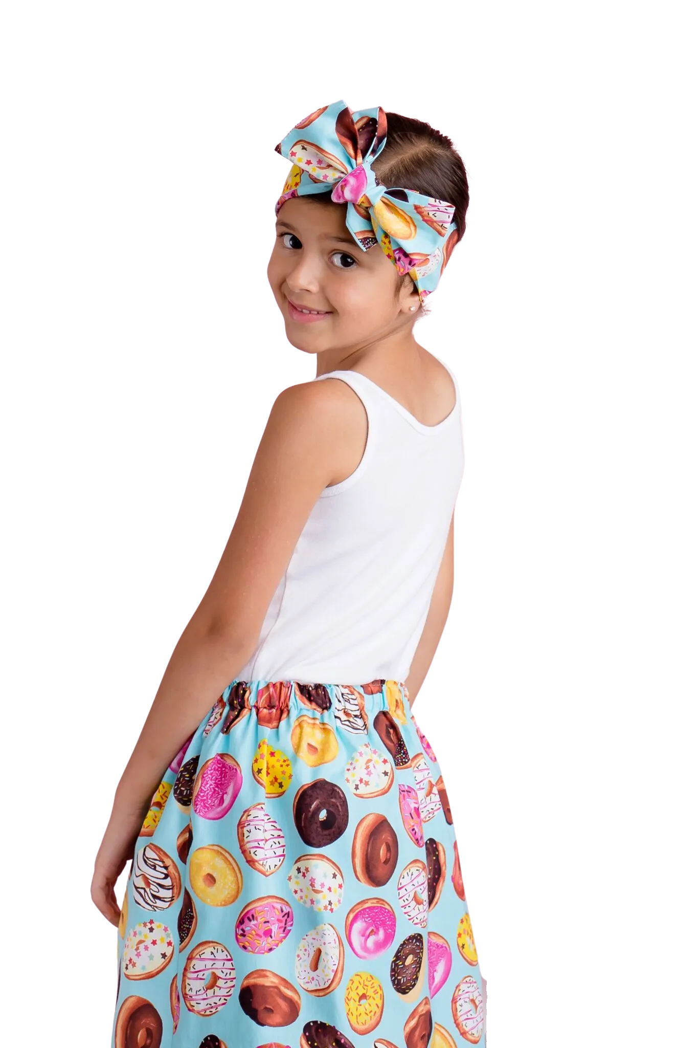 Blue Donut Girls Skirt