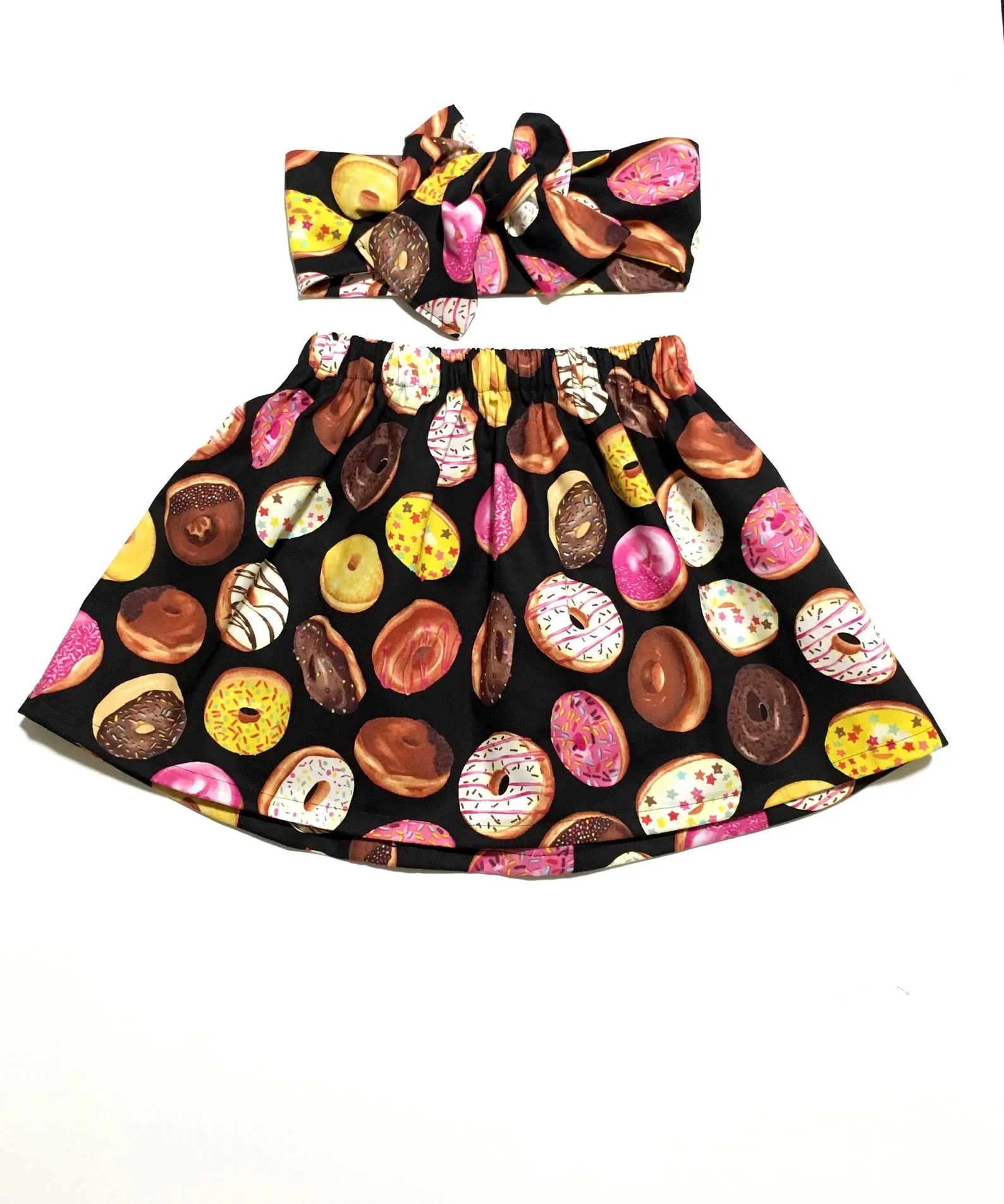 Blue Donut Girls Skirt