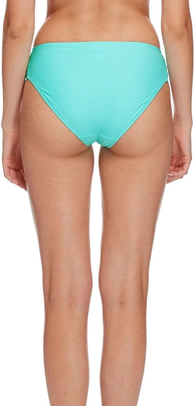 Body Glove Women's Smoothies Nuevo Contempo Solid Full Coverage Bikini Bottom Swimsuit