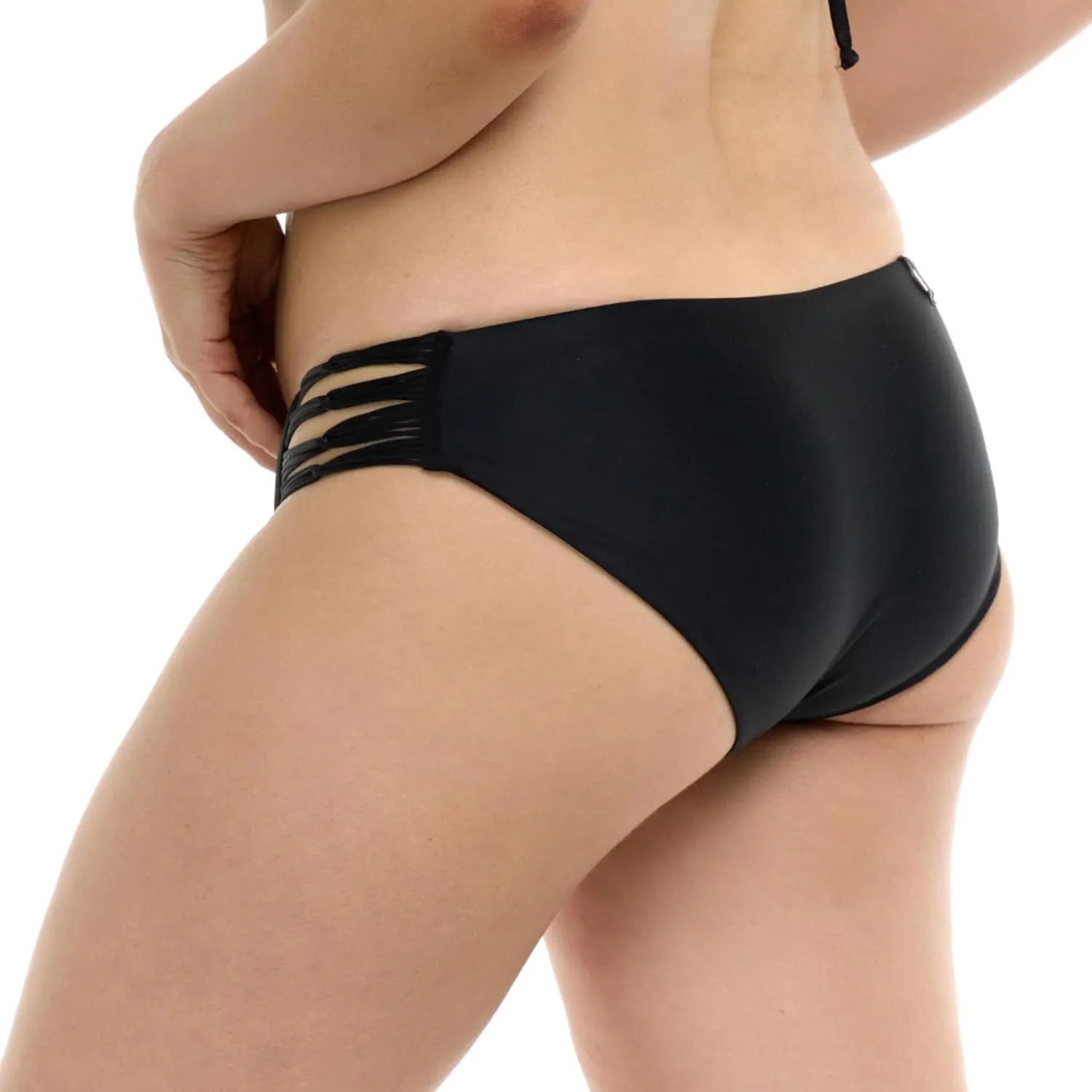 Body Glove Women's Smoothies Ruby Solid Bikini Bottom Swimsuit