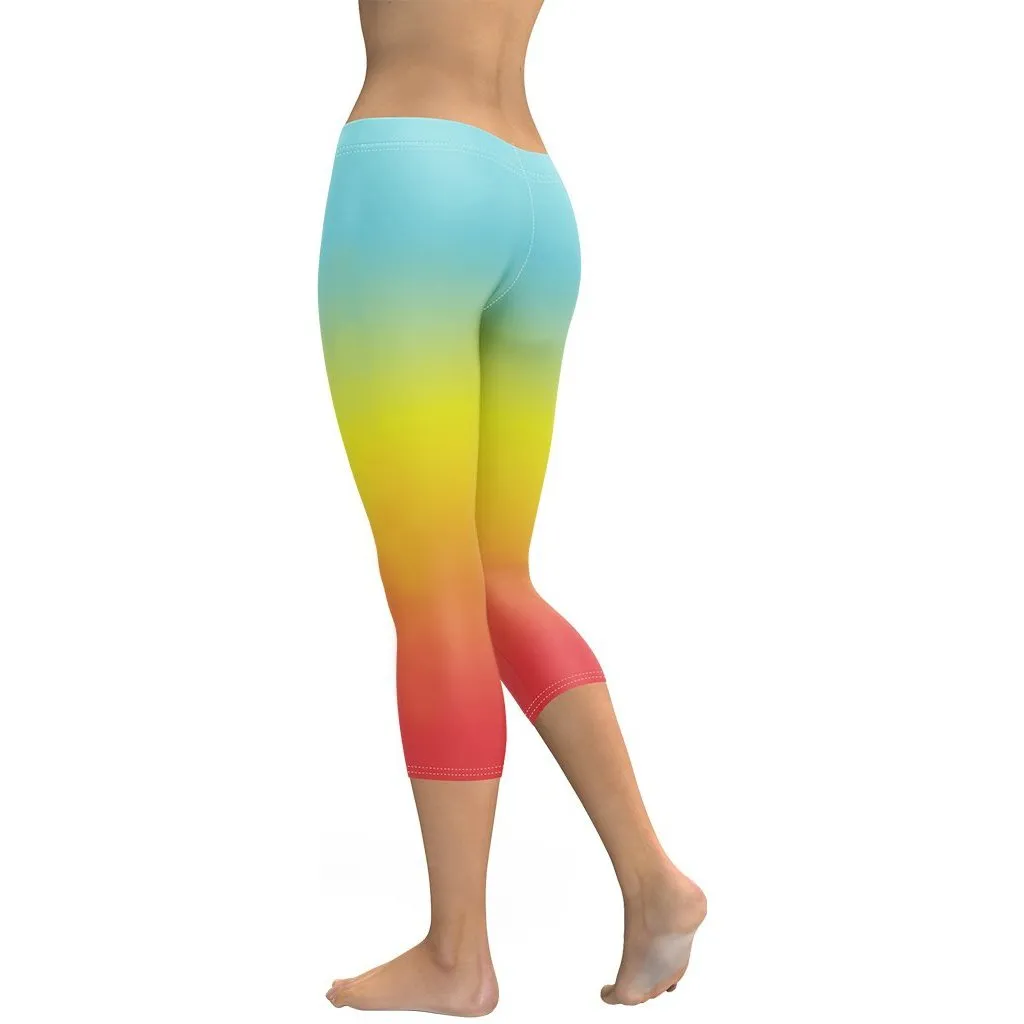 Bohemian Rainbow Capris