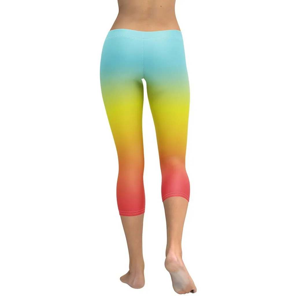 Bohemian Rainbow Capris