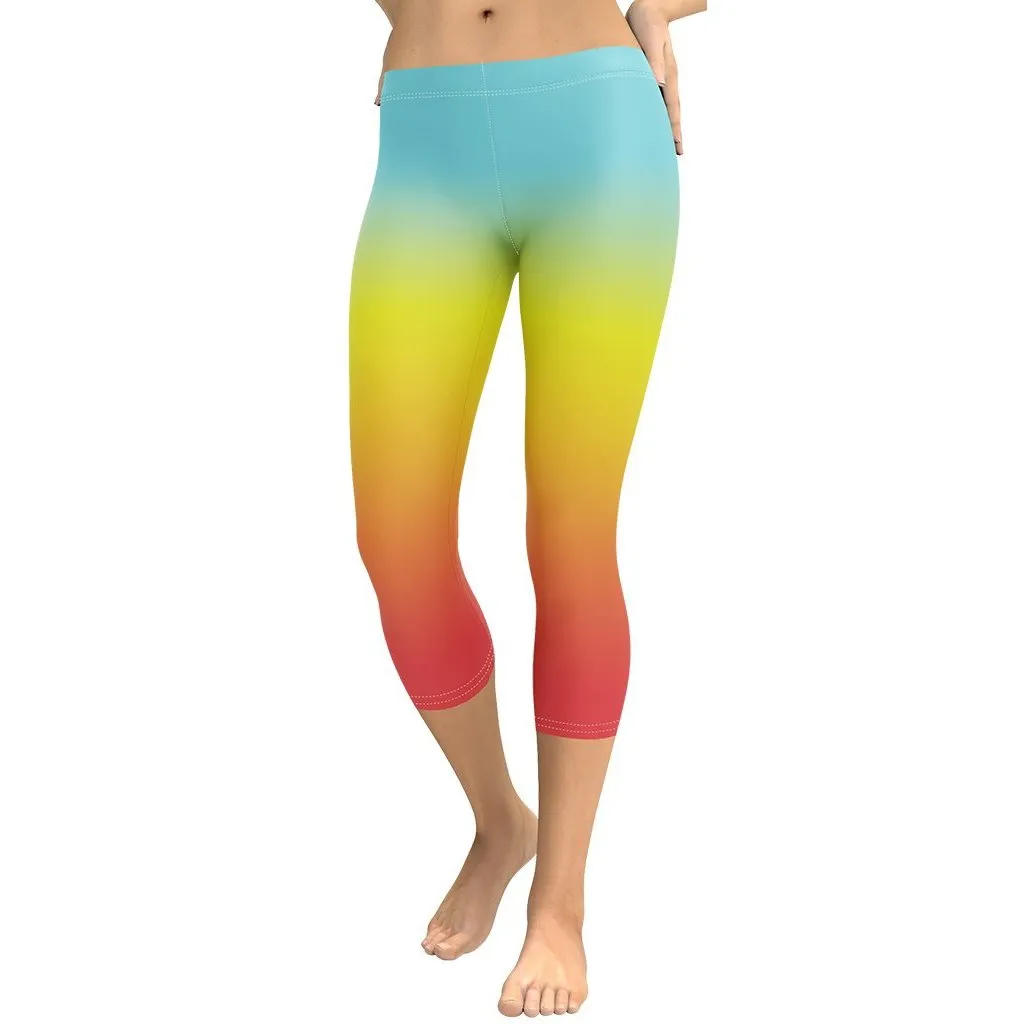 Bohemian Rainbow Capris