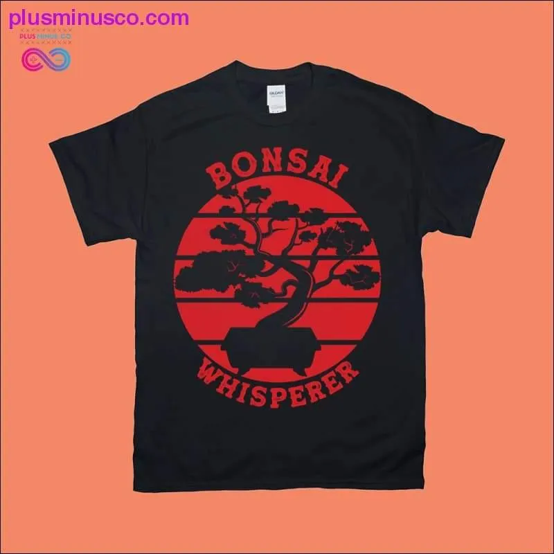 Bonsai Whisperer | Retro Sunset T-Shirts