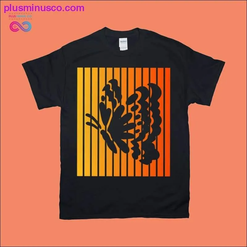 Butterfly | Retro Sunset T-Shirts