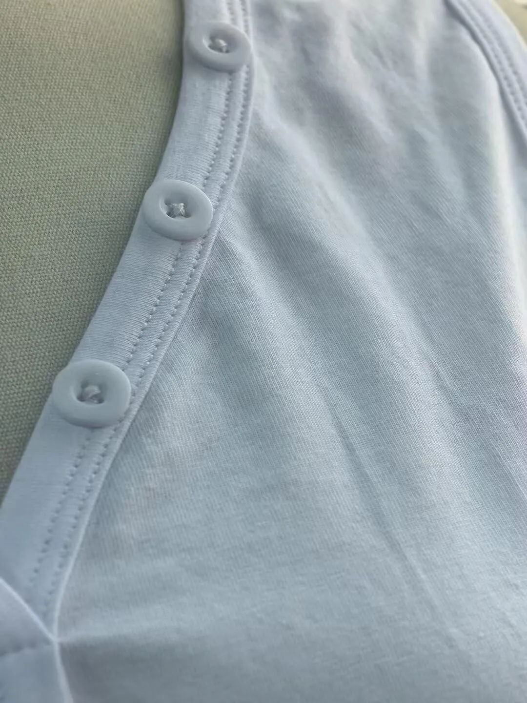 Button Embroidered Eyelet Tank Top Women Summer Tops Casual Country V Neck Tee Shirts Sleeveless Fashion Loose Blouse