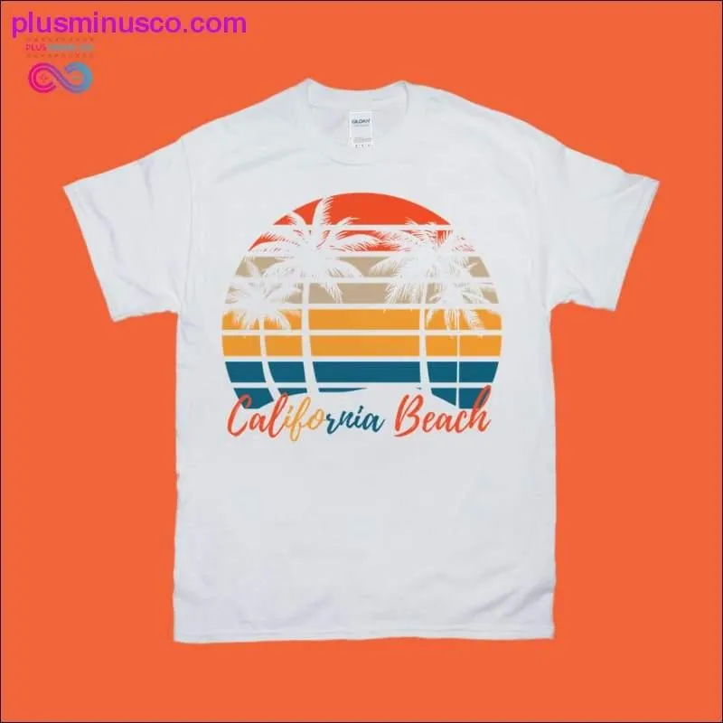 California Beach | Retro Sunset T-Shirts