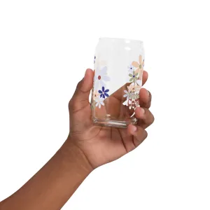 Can-shaped glass retro mama needs coffee