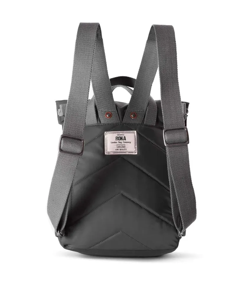 CANFIELD B GRAPHITE RECYCLED NYLON SMALL BACKPACK