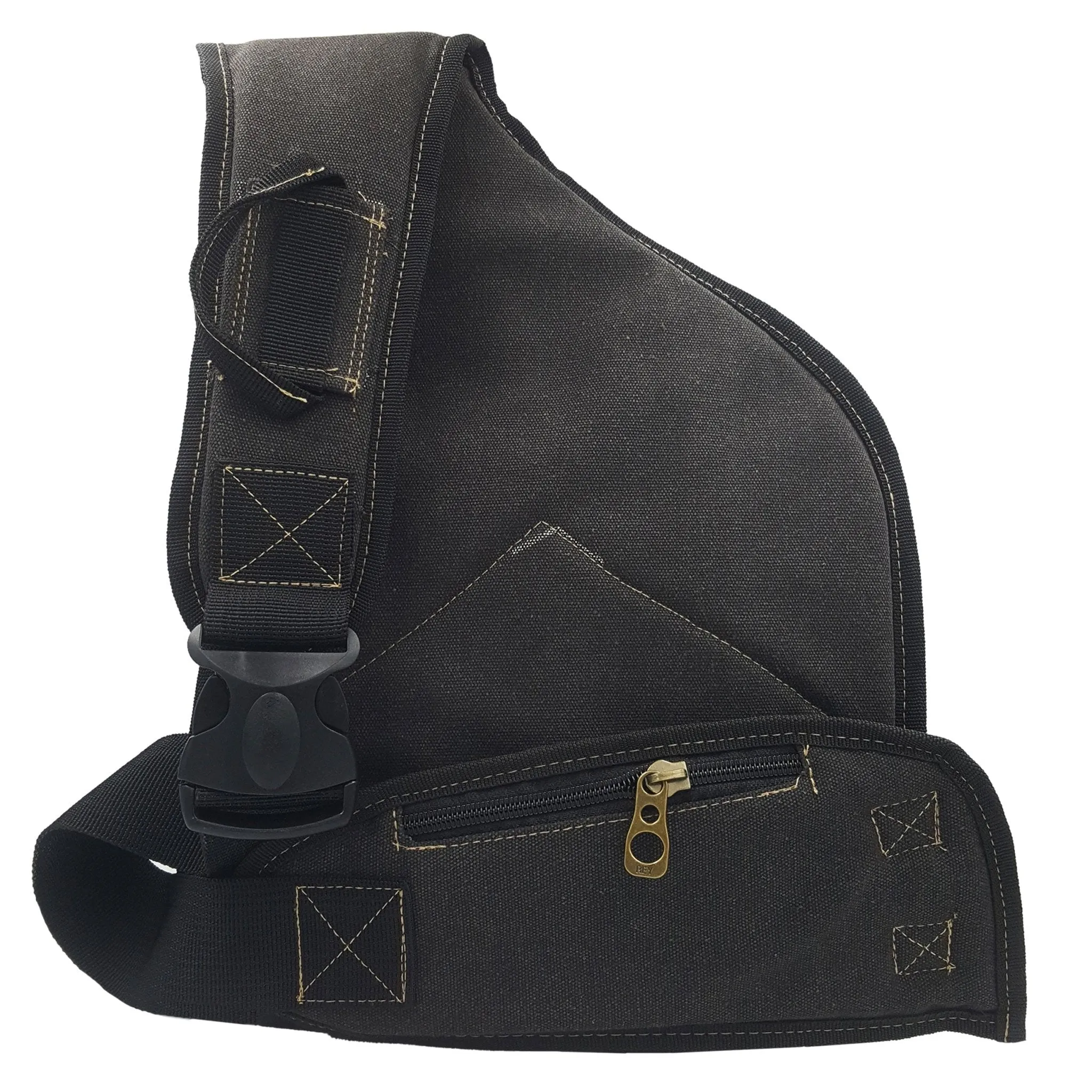 Canvas Sling Backpack - Black