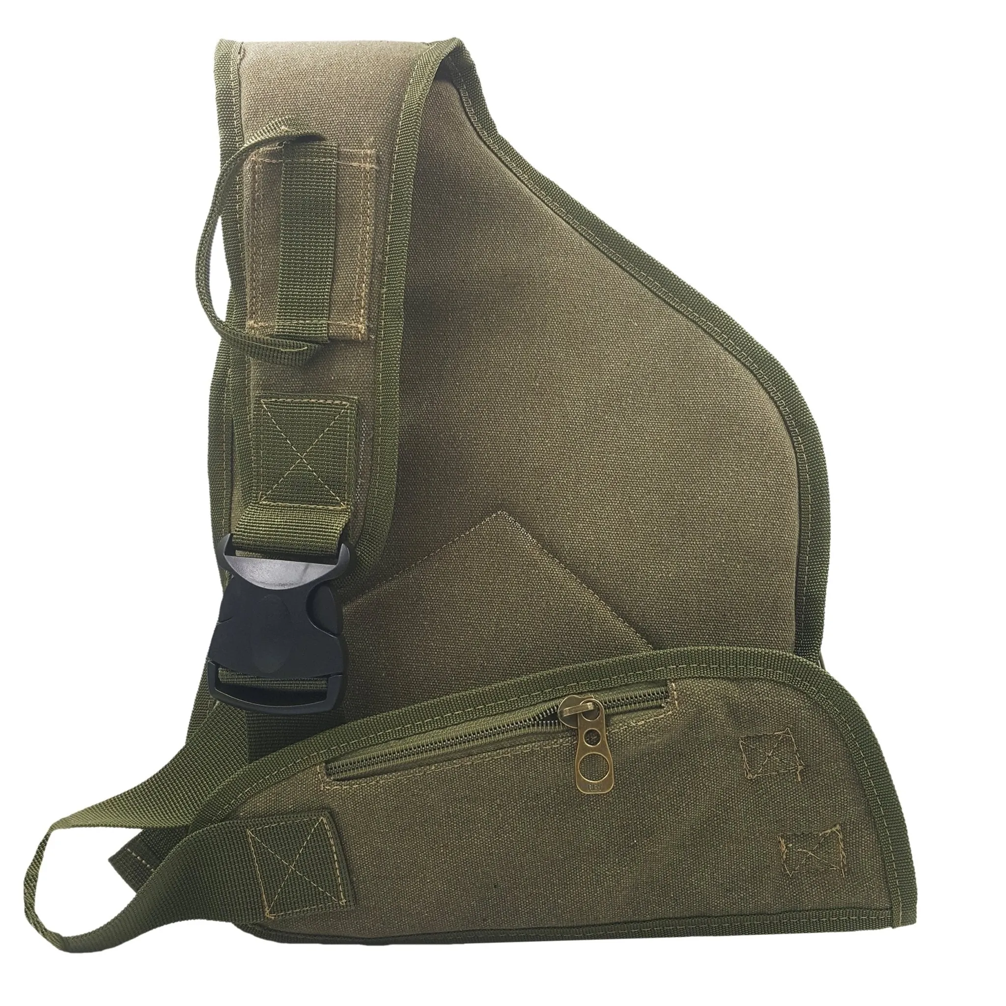 Canvas Sling Backpack - Green