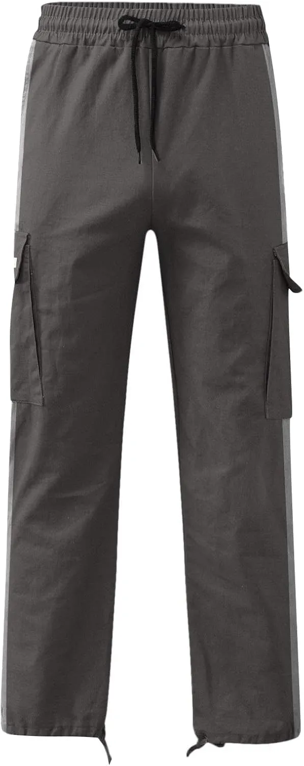 Cargo Pants for Men Work Jogger Sweatpants for Mens Pants Mens Casual Pants Mens Lounge Pants Fashion Loose Handsome