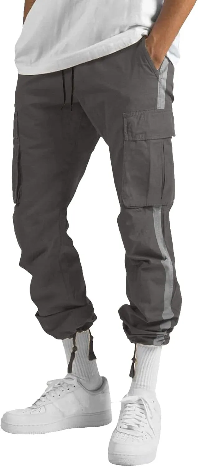 Cargo Pants for Men Work Jogger Sweatpants for Mens Pants Mens Casual Pants Mens Lounge Pants Fashion Loose Handsome