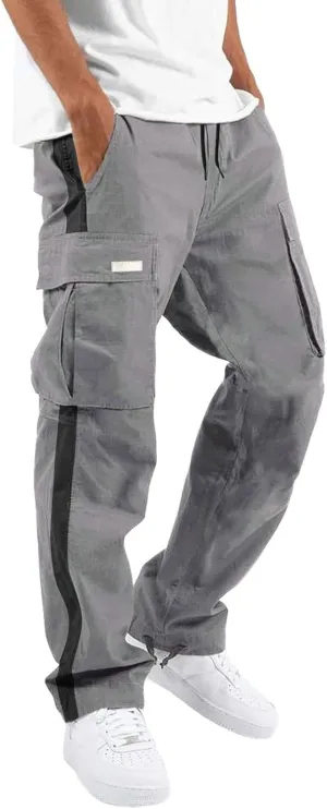 Cargo Pants for Men Work Jogger Sweatpants for Mens Pants Mens Casual Pants Mens Lounge Pants Fashion Loose Handsome