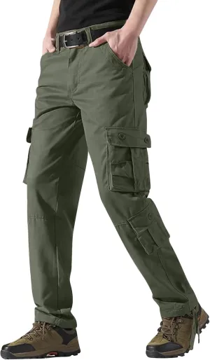 Cargo Work Pants for Men Mens Docker Dress Pants Cargo Pants for Men Pack Straight Pants for Men Destination Cargo