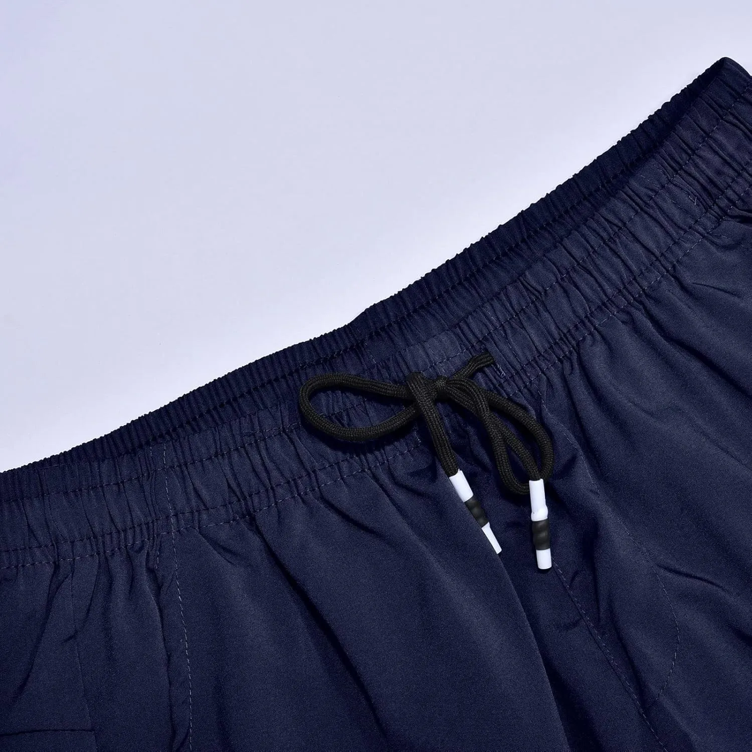 Casual Pants for Men Relaxed Fit Lightweight Drawstring Sweatpants Plus Size Elastic Waist Comfy Joggers Baggy Hiking Pants