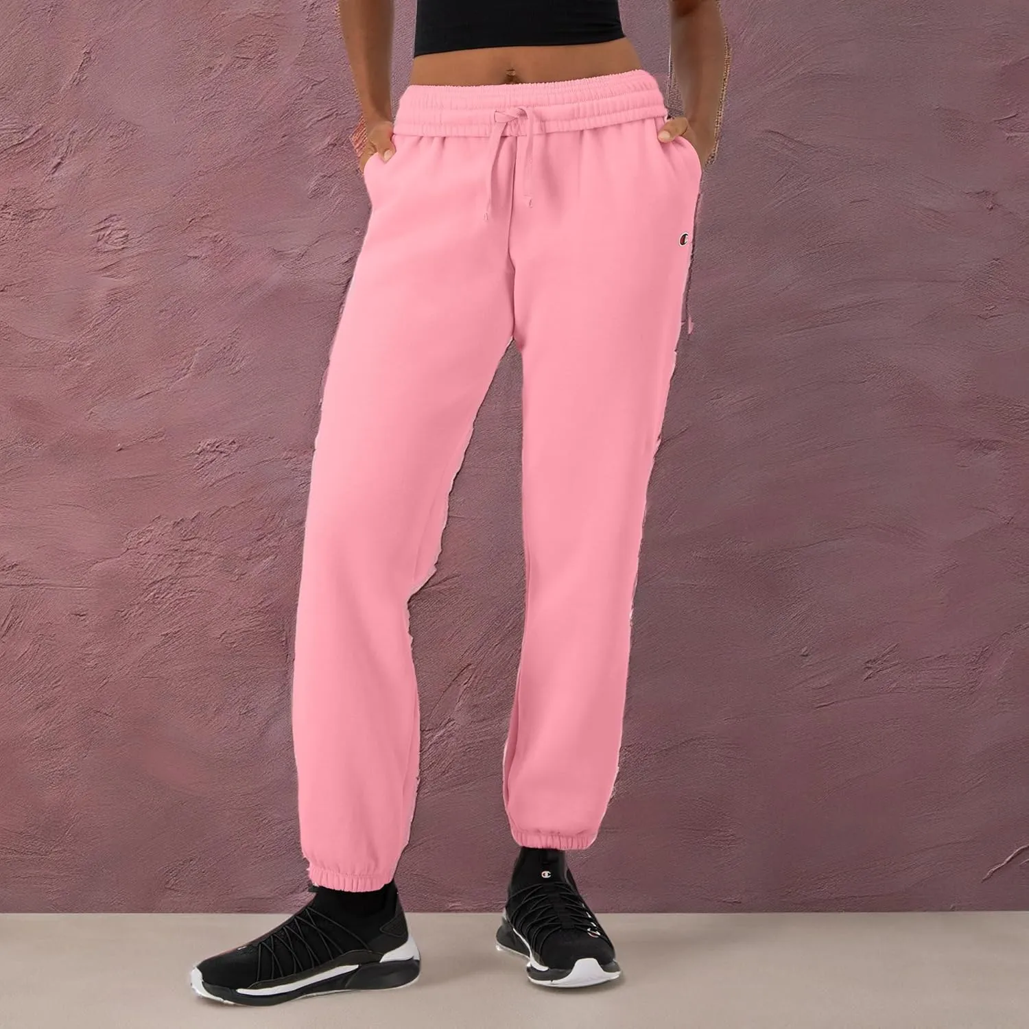 Champion Women'S Sweatpants, Powerblend, Oversized Sweatpants, Comfortable Sweats For Women, 29