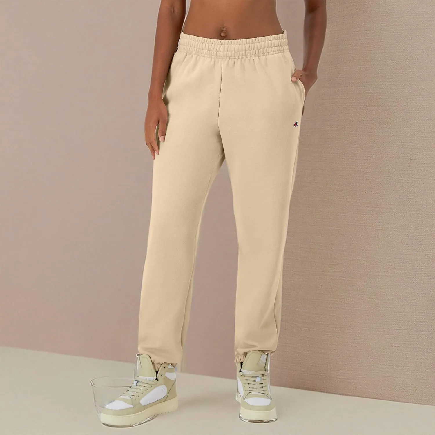 Champion Women'S Sweatpants, Powerblend, Oversized Sweatpants, Comfortable Sweats For Women, 29