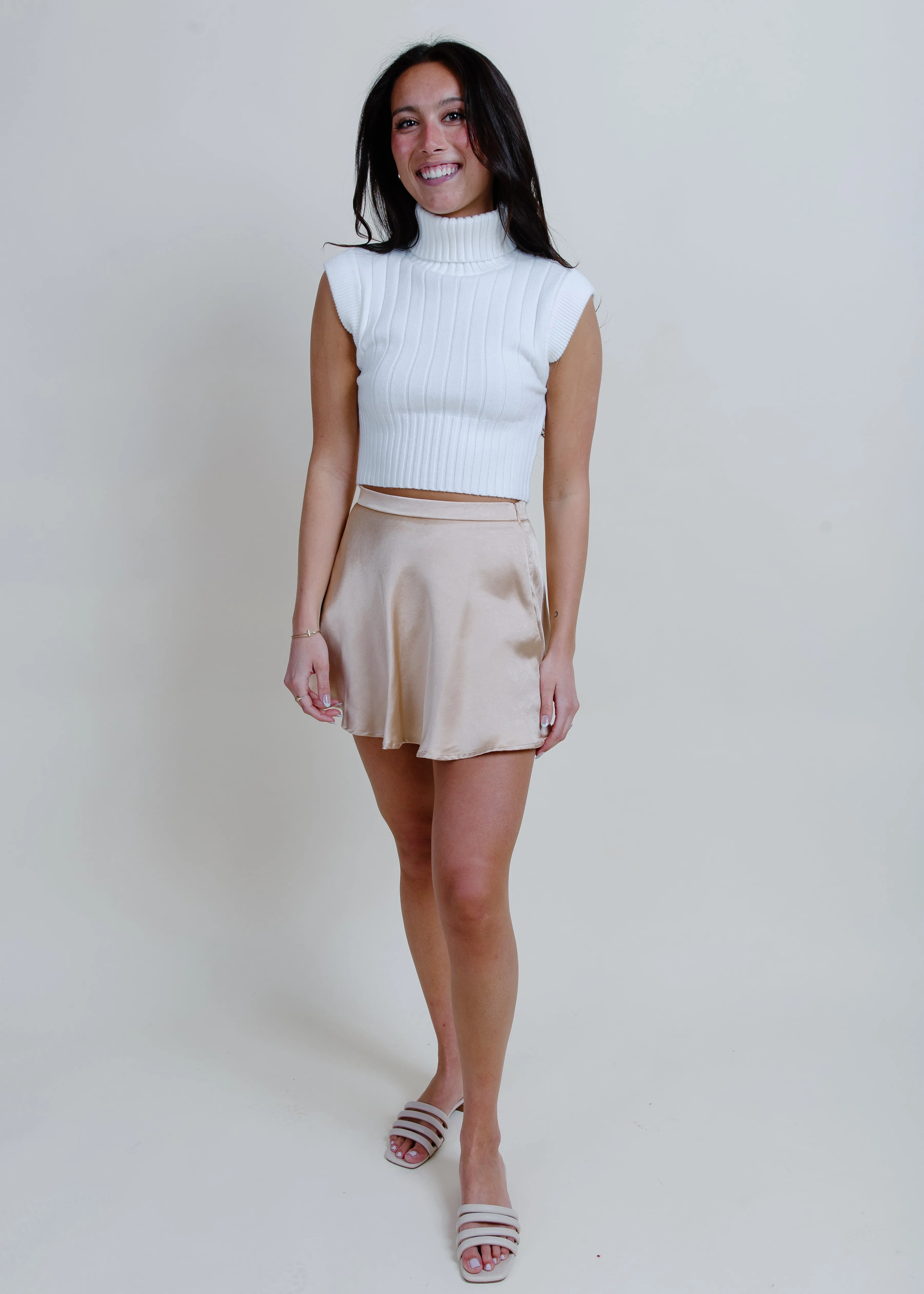 Cindy Skirt - Champagne