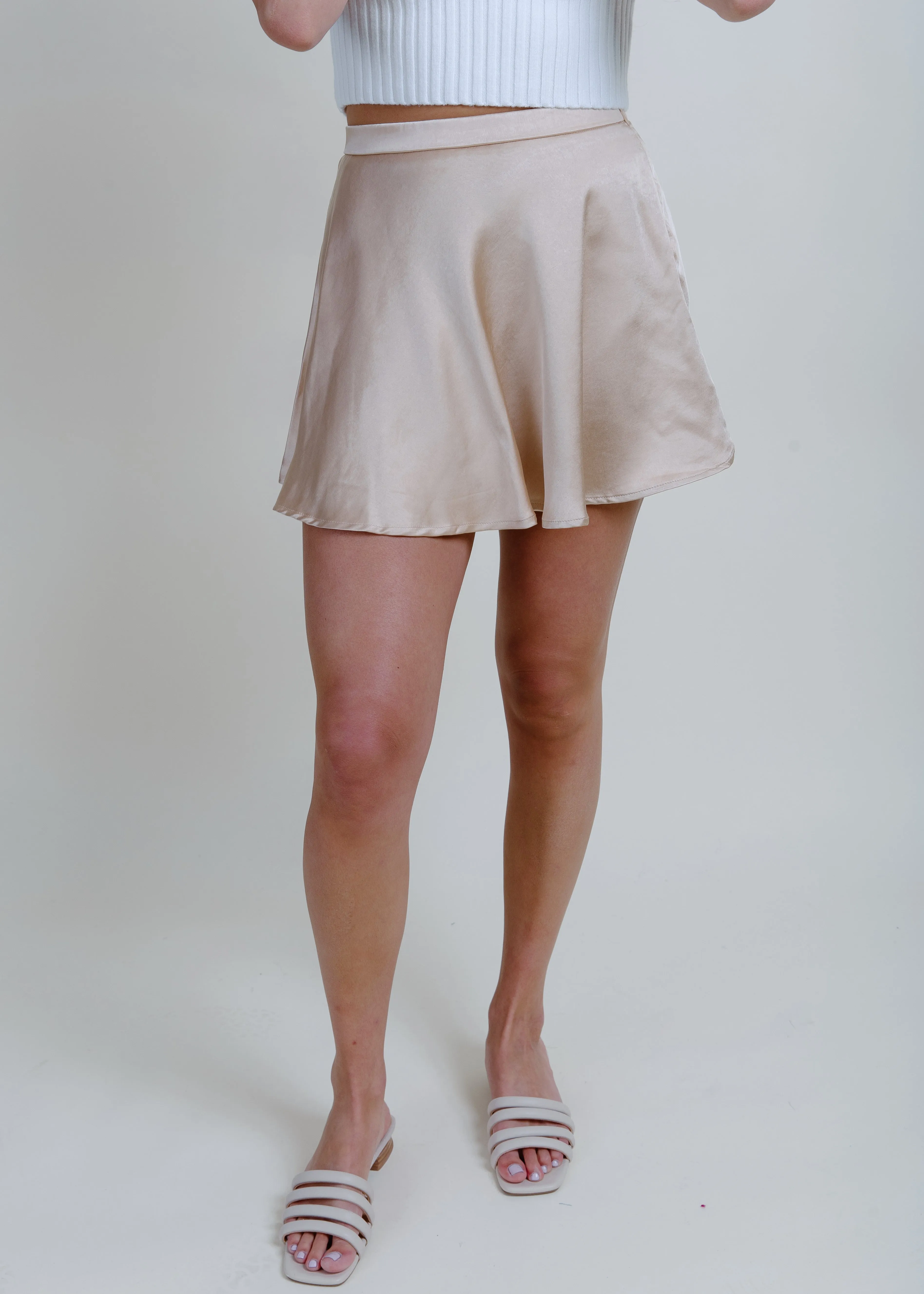 Cindy Skirt - Champagne
