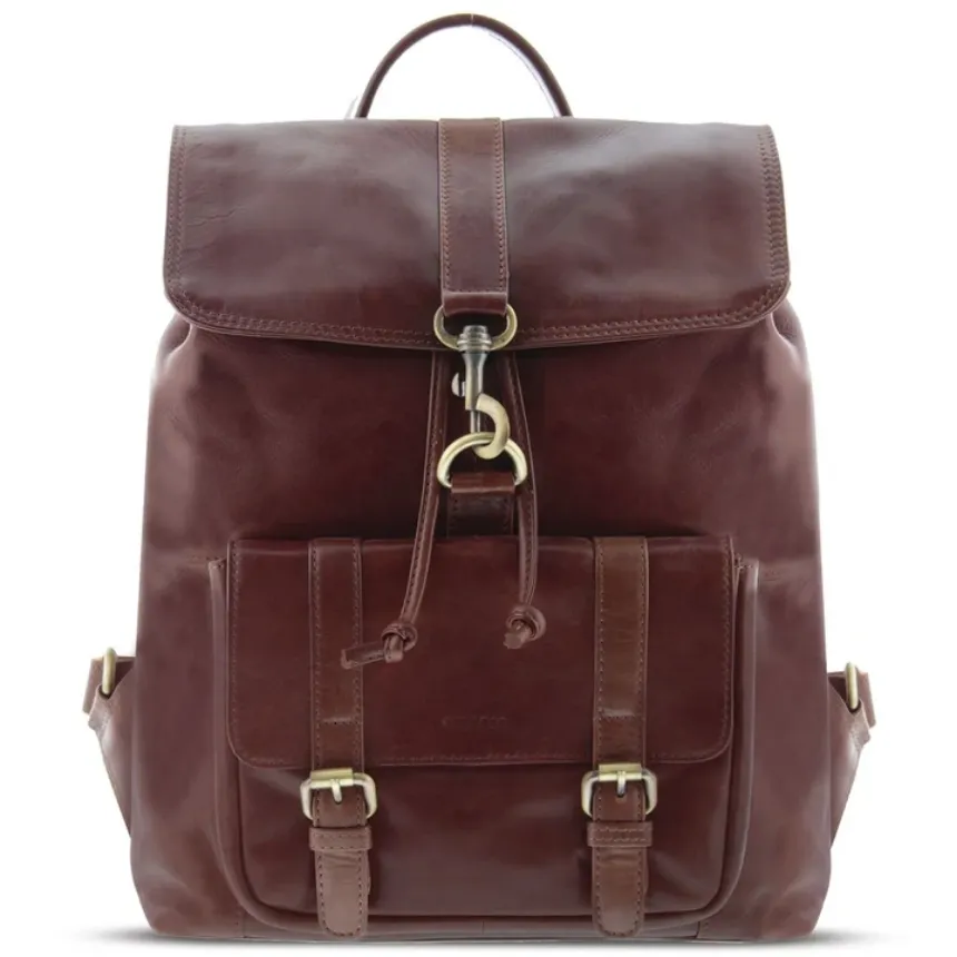 COBB & CO York Large Leather Backpack
