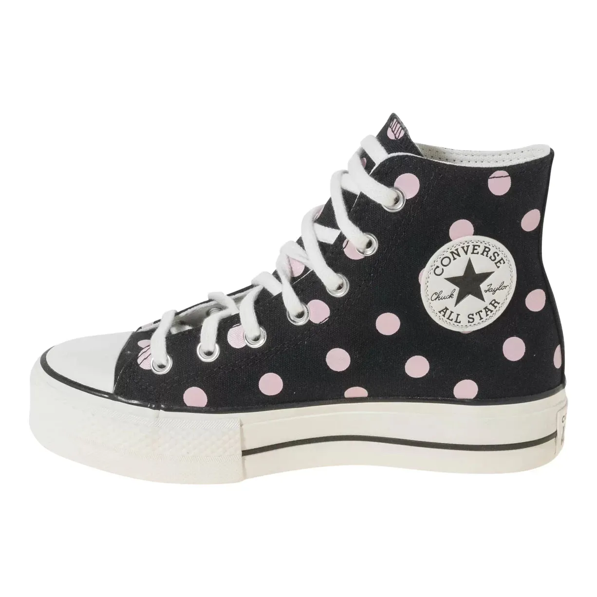 CONVERSE Chuck Taylor All Star Lift Platform Polka Dots - Women's
