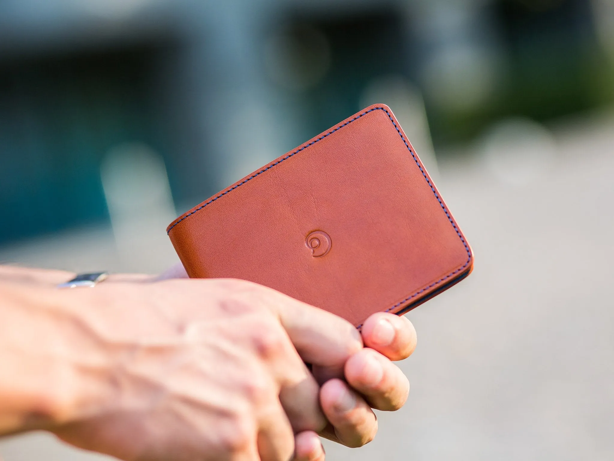 Danny P. Slim Leather Wallet