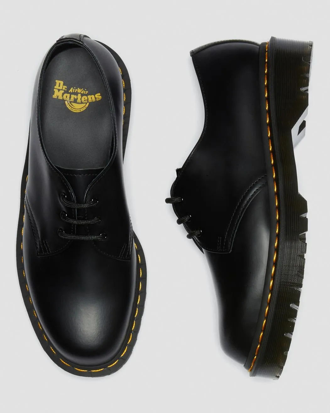 Dr Martens 1461 Bex Smooth Leather 3 Eye Shoes