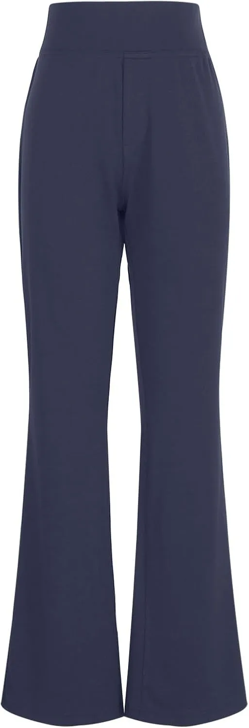 Dress Pants for Women Business Casual Work Pants High Waist Stretchy Trousers Pull On Office Slacks with Pockets