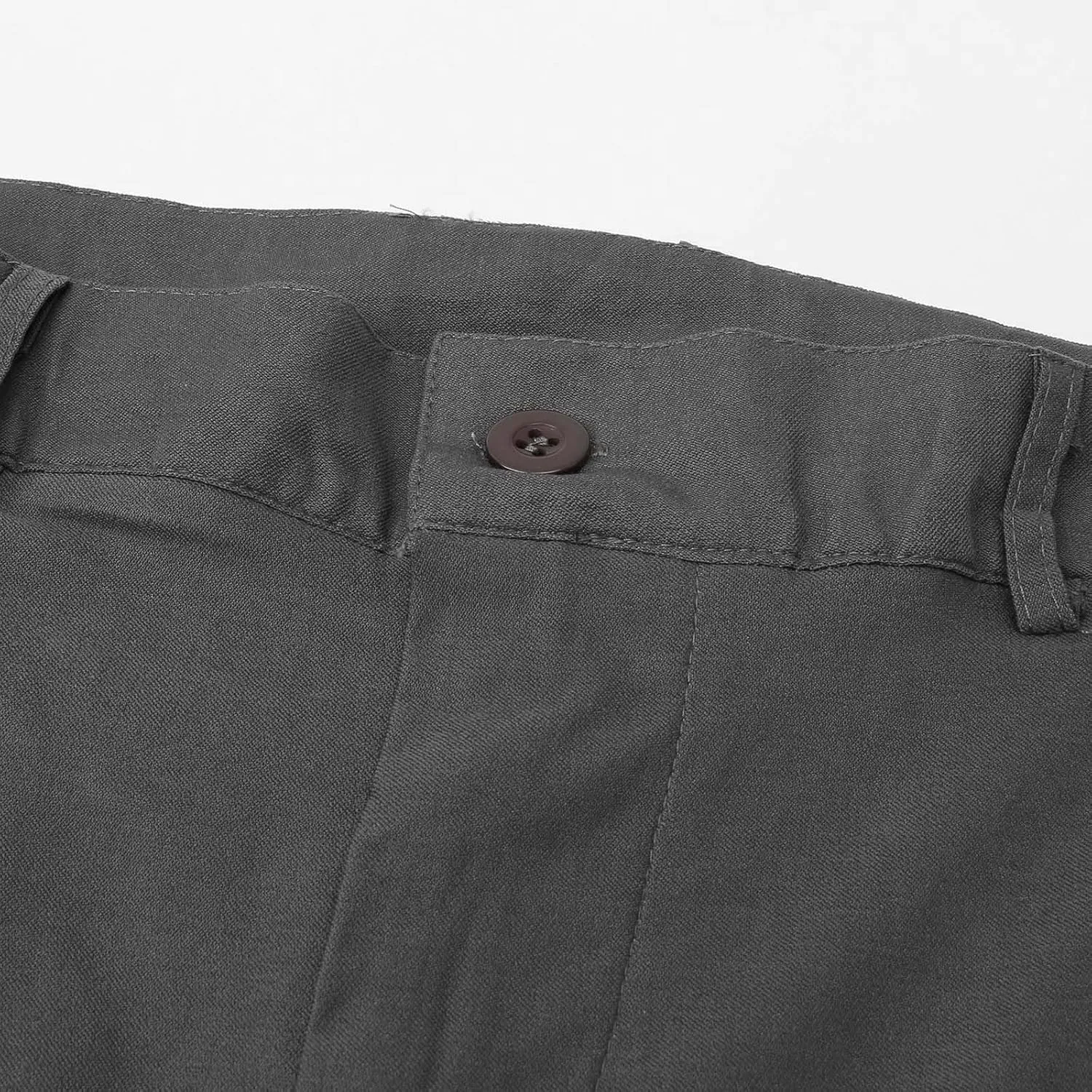 Dress Pants Wide Leg Pants Elastic Waist Solid Color Fashion Comfy Slim Fit Hiking Baggy Casual Pants with Pockets