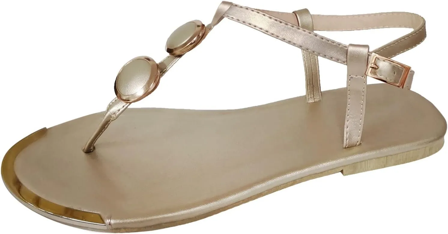 Eduavar Womens Sandals Comfortable, Sandals Women Comfortable Open Toe Flip Flops Summer Fashion Flat Sandals Shoes