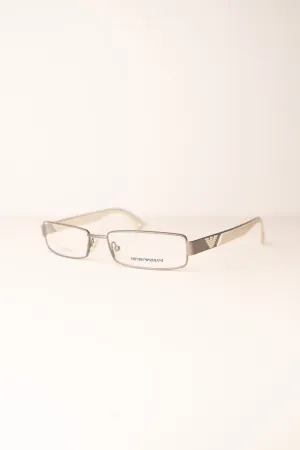 Emporio Armani White Silver